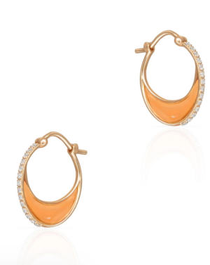 Boucles  d'oreilles GOLD BLOOP MOON