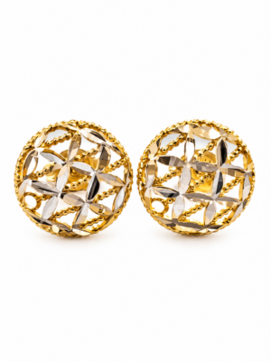 Boucles d'oreilles BICOLORE
