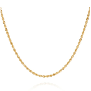 chaine maille corde creuse