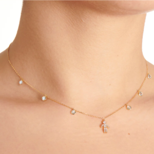 big collier sunshine diamants en diamants et or 18k jaune