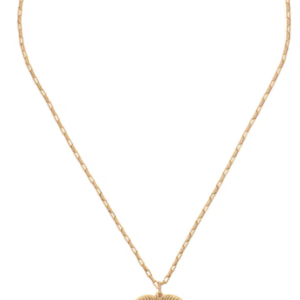 collier sautoir coeur iris