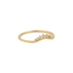 bague little crown diamonds