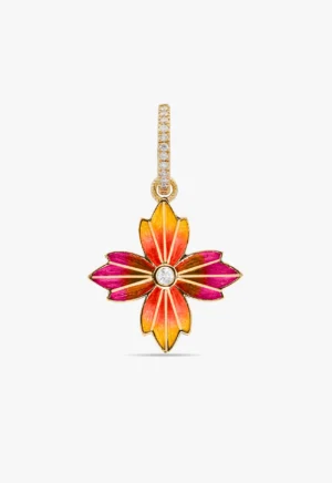 Boucle d’oreille Baby Hoop Magic Flower