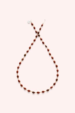 COLLIER  Valley Jaspe Rouge