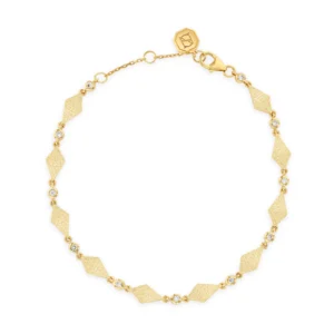 BRACELET MOSAÏQUE OR JAUNE