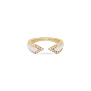 BAGUE JUNONIA - NACRE BLANCHE