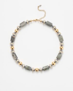 Collier Athéna Gris