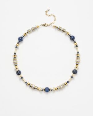Collier New Nefertiti Blue