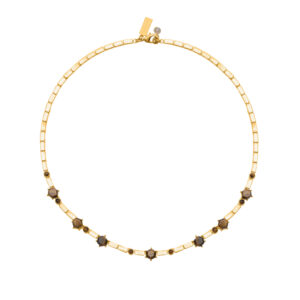 Collier Los Angeles Choker - Oeil de Tigre