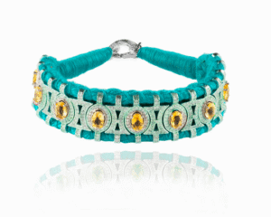 Bracelet Sao Paulo Turquoise - Citrines
