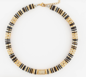 Collier Rondelle Dark Brown