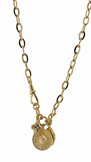 Collier Golden Charms