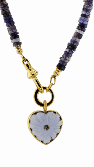 Collier Naëlle Cœur Iolite