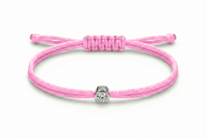 Bracelet Cuty Dark Pink Round W