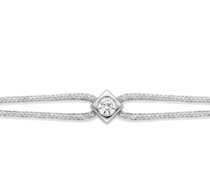 Bracelet Cubix Silver Grey W