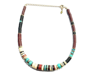 Collier PUKA BAKELITE 18