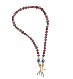 Collier HOOKY  Grenat