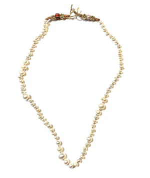 Collier TISSE Perles fines