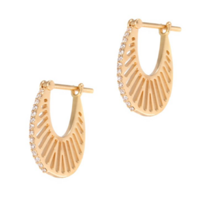 Boucle d'oreille FLAT RAY