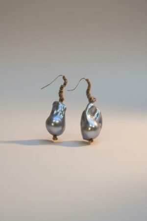 Boucles d’oreilles Perla Grigia