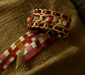 Petite manchette Bordeaux