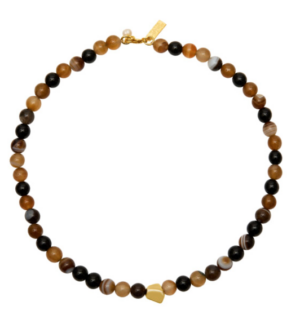 Collier TOKYO choker espresso