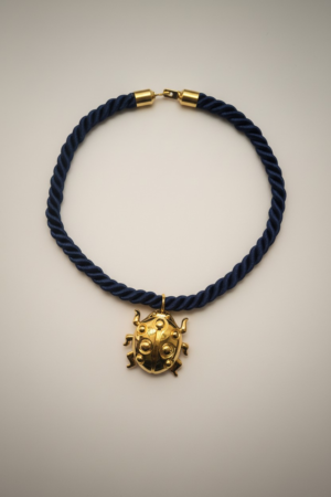 Collier cordon Charm Coccinelle