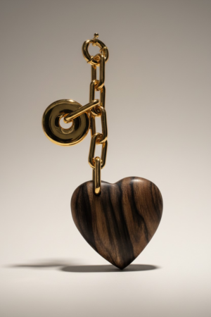 Porte-clés Charm Cœur