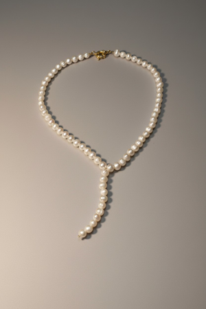 Collier mi chaine mi perle