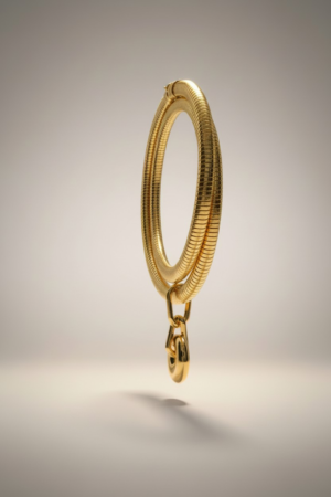 Collier SNAKE double