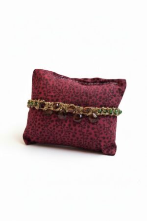 Bracelet  APATITE et GRENAT