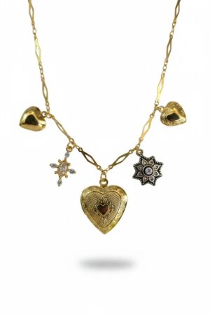 Collier coeur CELESTE