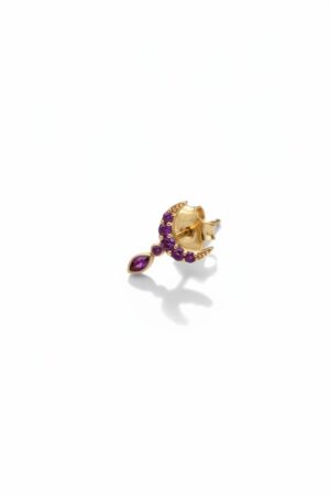 Boucle d'oreille AMETHYSTE