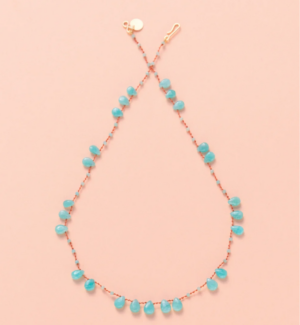COLLIER OFFSET · AMAZONITE
