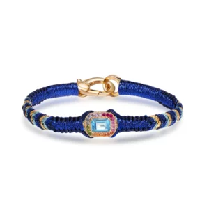 Bracelet Amy Navy - Topaze