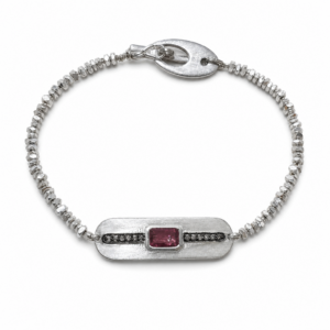 BRACELET SAPHALE ROSE