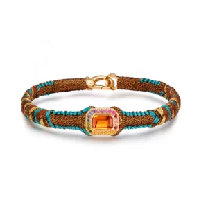 Bracelet Amy Rusty - Citrine