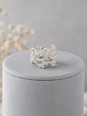 Bague SCULPTURALE Silver