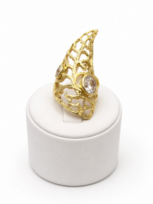 Bague SPIRALE,dorée