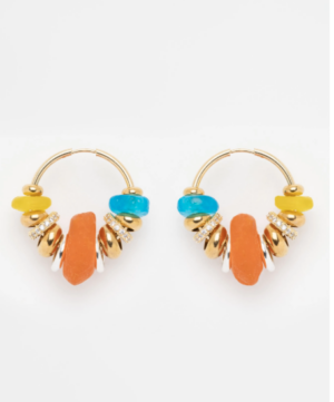 Boucles d'oreilles SIA ORANGE