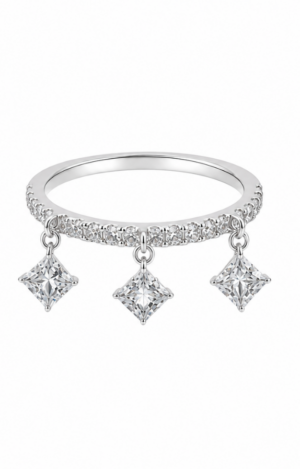 Bague ECLAT CARRE WG