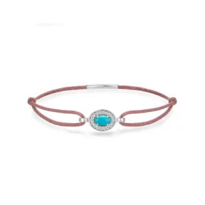 BRACELET FOREVER PÉTALE - TURQUOISE