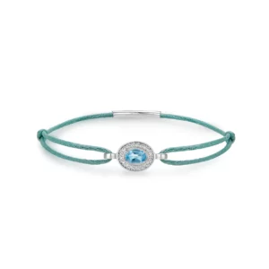 BRACELET FOREVER CELADON - TOPAZE
