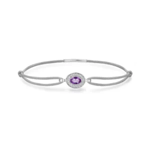 BRACELET FOREVER PERLE - AMÉTHYSTE