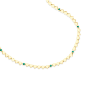 Collier LIT EMERAUDES / YG