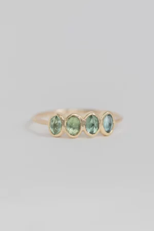 Bague Multi Tourmaline Verte