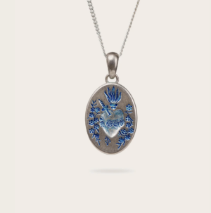 Collier COEUR BLEU