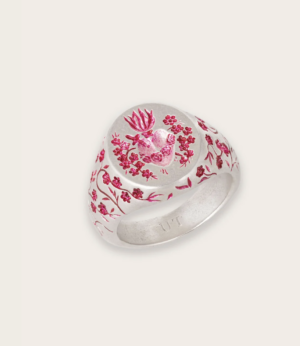 Bague COEUR ROSE