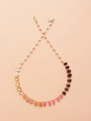 Collier SUNSET MULTI PIERRES